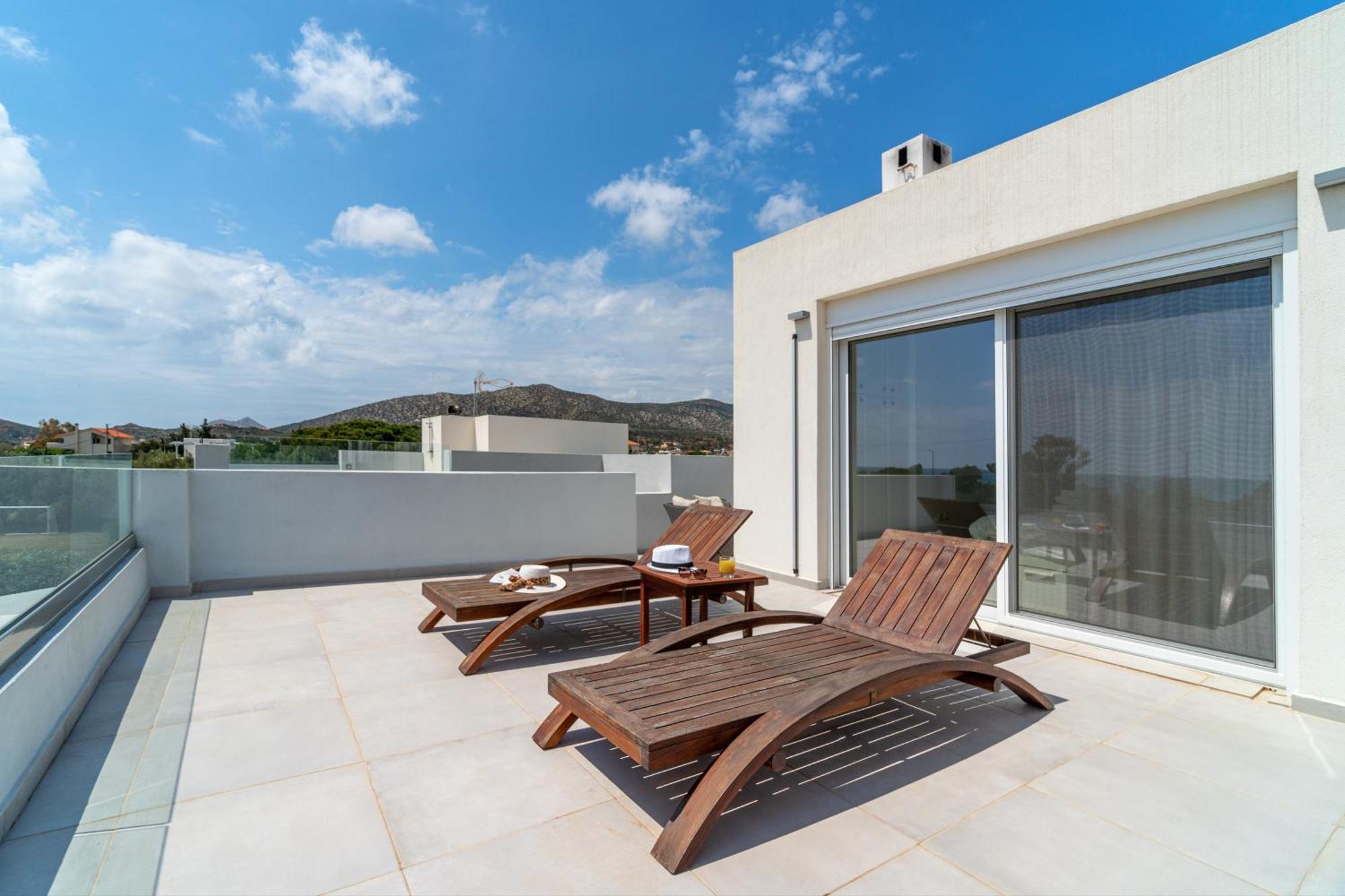 Legrena Beach House Соунио Стая снимка