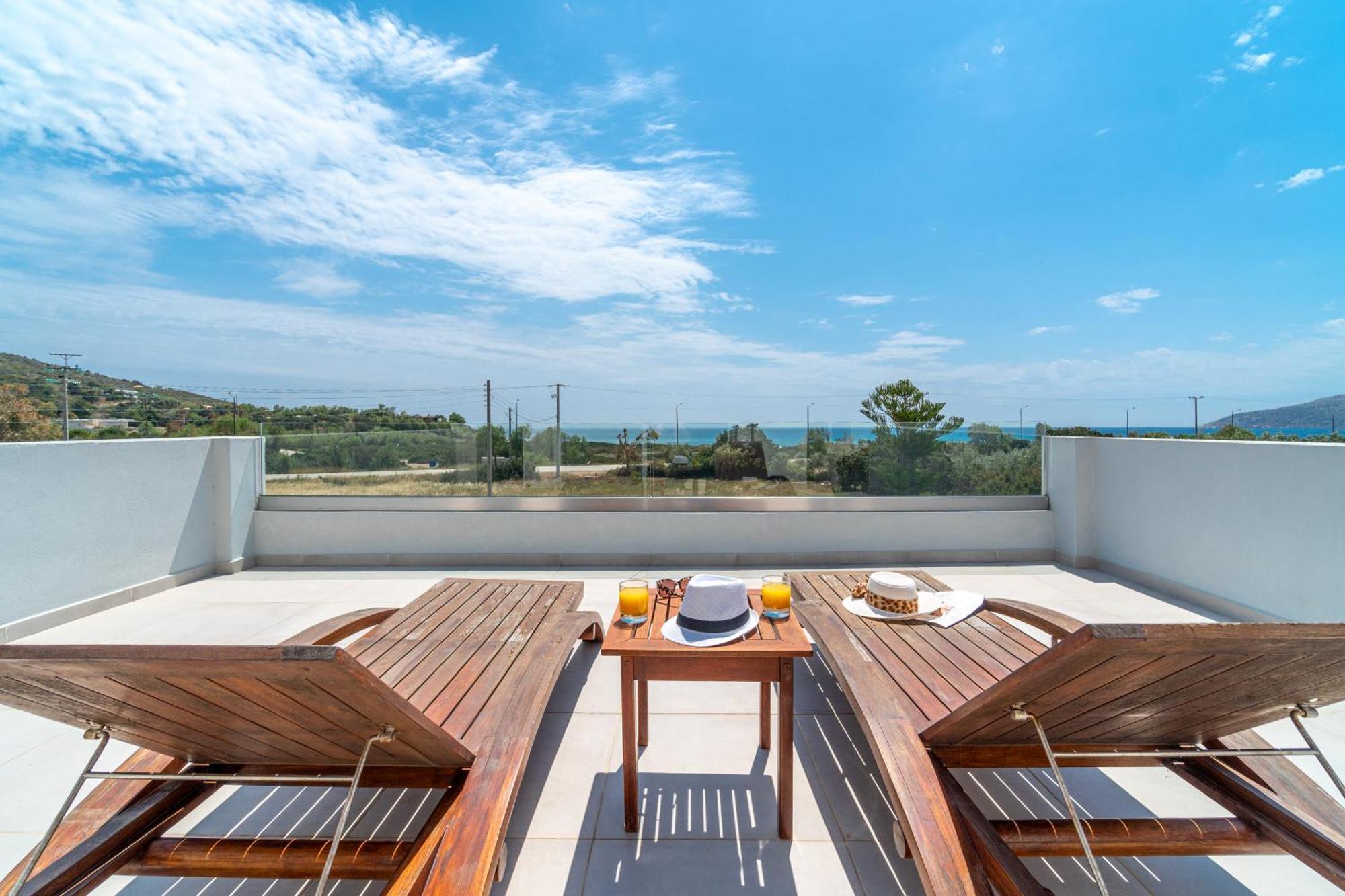 Legrena Beach House Соунио Стая снимка