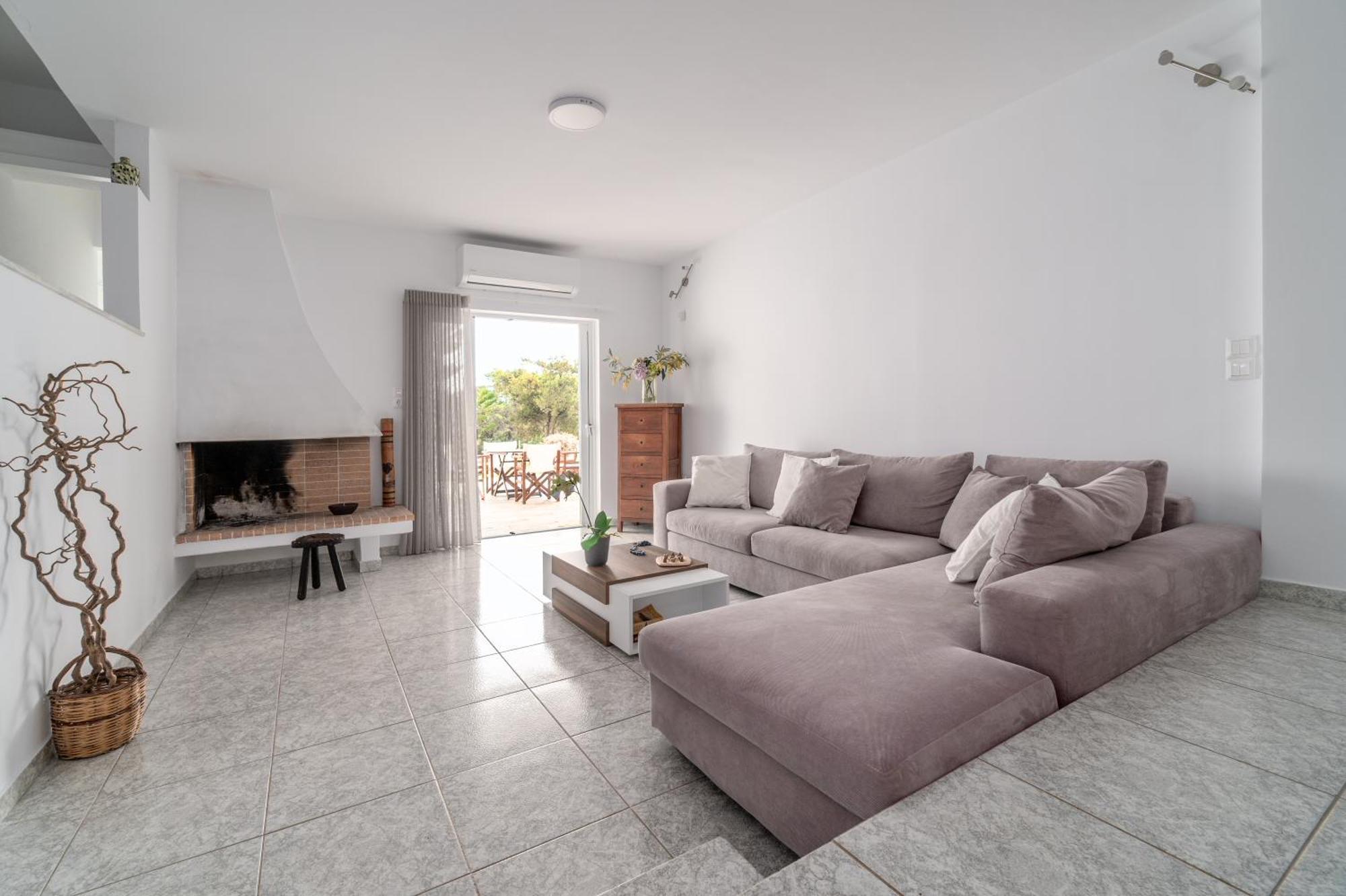 Legrena Beach House Соунио Стая снимка